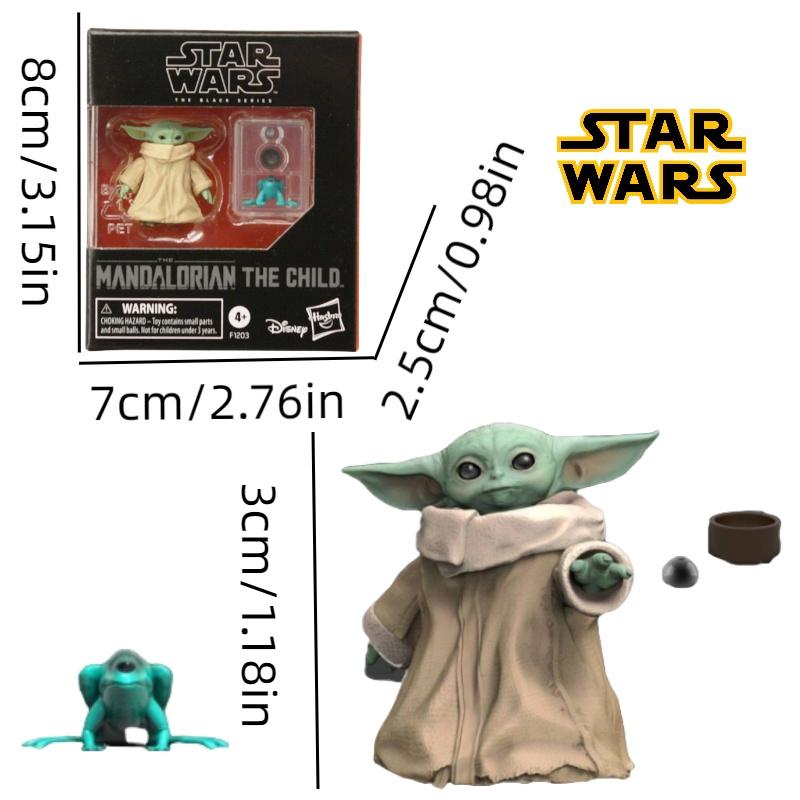 Adorable Star Wars Yoda Figurine Black Series Mandalorian Baby Gift For Kids And Fans