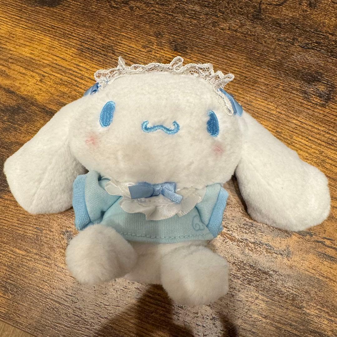 Sanrio Light Blue Days Plush Toy Mascot Cinnamon Cinnamoroll