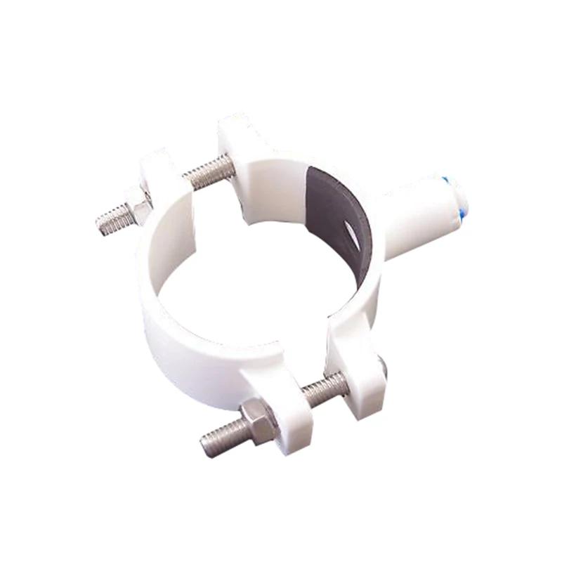 

Fit 1/4 OD Tube Drain Clamp MAX 40mm Saddle Valve Clips Drinking water Waste filter RO system Other