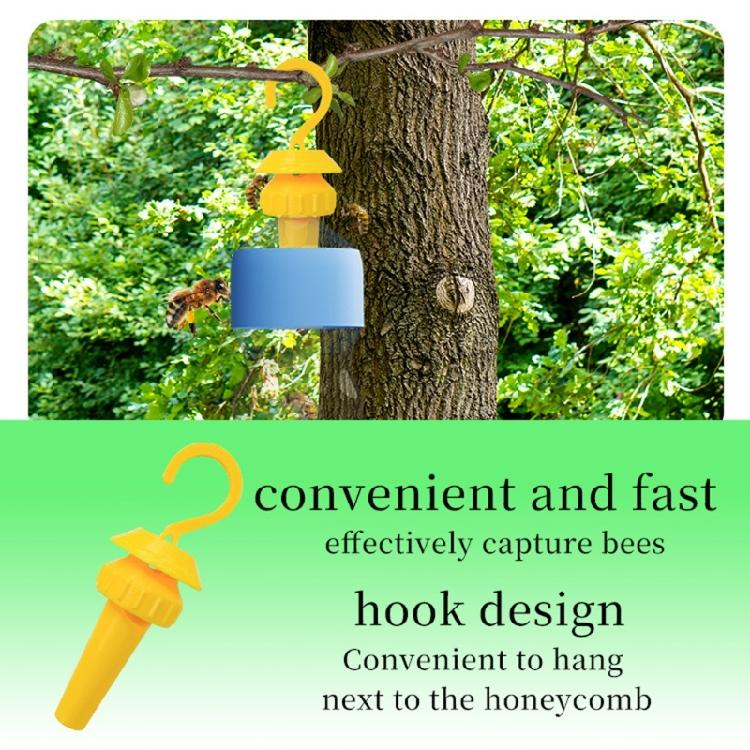Insect Trap With Escape Chamber Weather Resistant Hanging Design For Camping Tent Backyard Tree Mounting Easy Clean