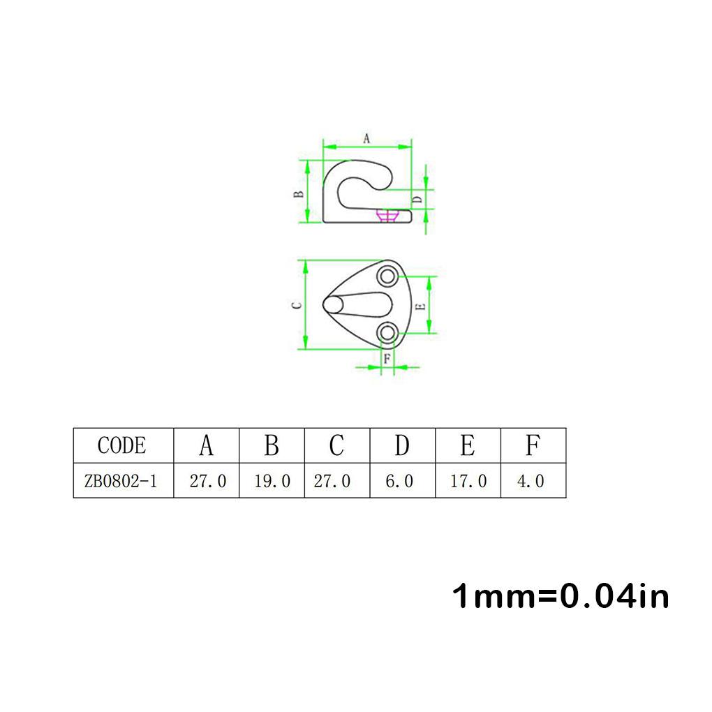 Hook Marine Hardware Stainless Steel Boat Spring Hanger Sailing Snap Accessory Fending Locked Attach Ship Towing