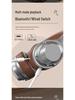New Wireless Over-Ear Noise-Canceling Sports Headset with Heavy Bass and Extended Battery Life