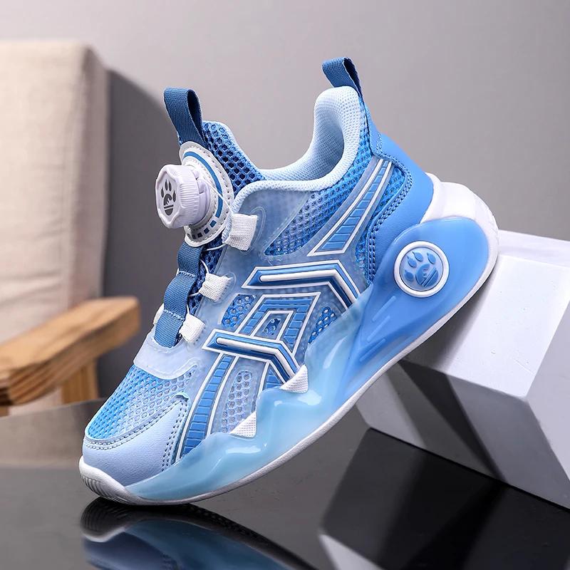 Fashion Children Shoes Boys Sneaker Thick Sole New Designer Kids School Tennis Casual Sneaker Boy Sports Shoes