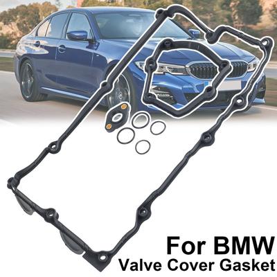 7 stücke Auto Motoren Zubehör Ventildeckel Dichtung Kit Ersatz teile Für BMW E87 120i E46 318i E90 320i X3 n46 N42 11120032224