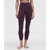 Lululemon Align  High Rise Crop 23  Black Plum