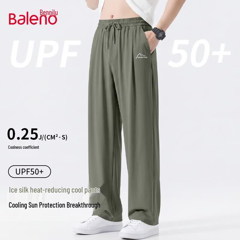 Мужские летние быстросохнущие прохладные брюки прямого кроя Baleno 3XL