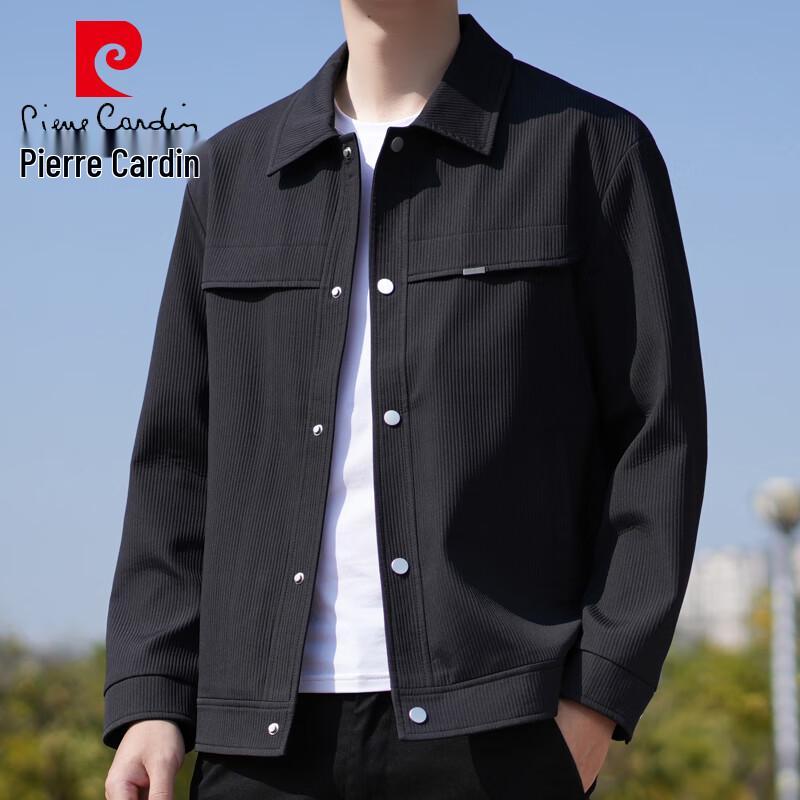

Pierre Cardin Men s Corduroy Casual Turn-down Collar Jacket XL