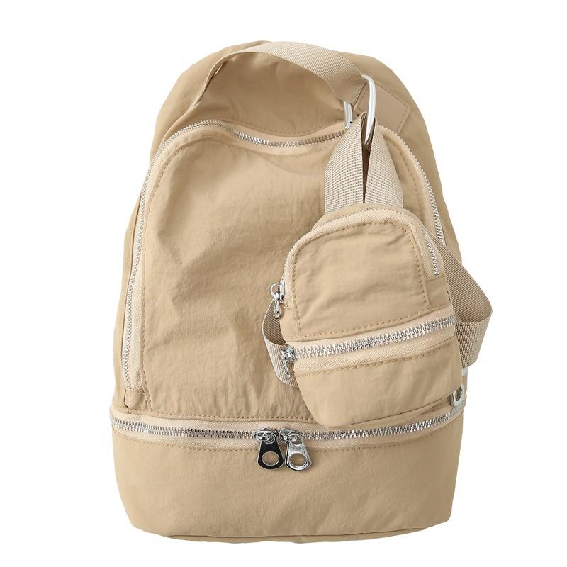 Xiaohongshu Zimu Backpack Women's New Large Capacity Backpack Fashion Leisure Travel Bag