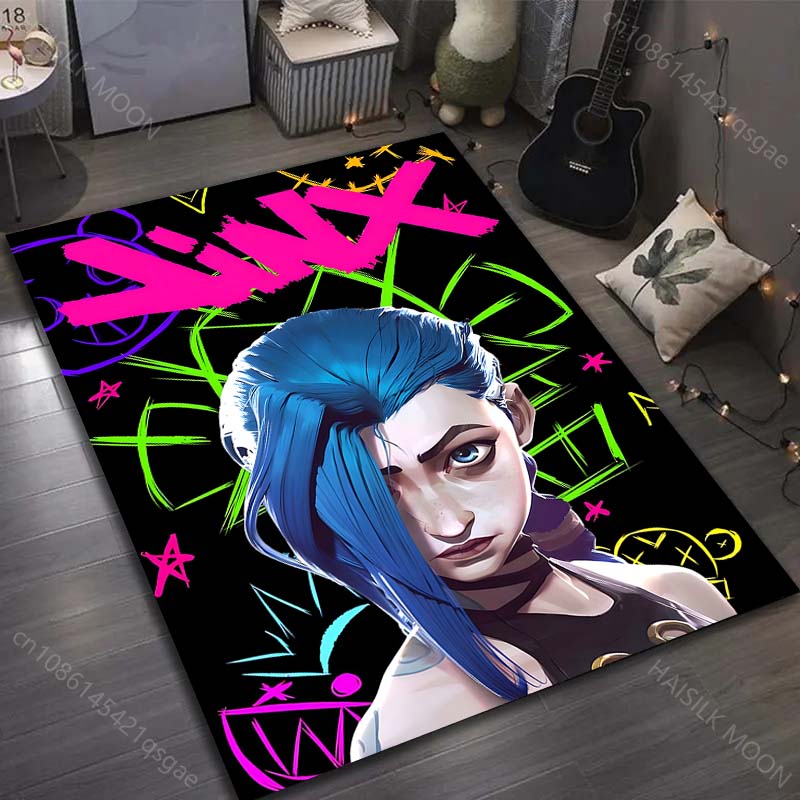 15 Größen A-Arcane Print Gamer Teppich für Wohnzimmer Schlafzimmer Sofa Fußmatte Dekor Sofatisch Bereichsteppich Rutschfeste Bodenmatte für Geschenke