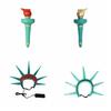 Statue de la Liberté Lumineuse Accessoires de Cosplay Torche Événements Cosplay Accessoires Accessoires de Cosplay