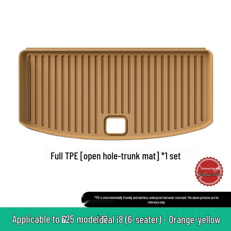 Compatible TPE Floor Mats for 25 Ideal i8 Models: Custom Car, Trunk, and Seat Back Mats