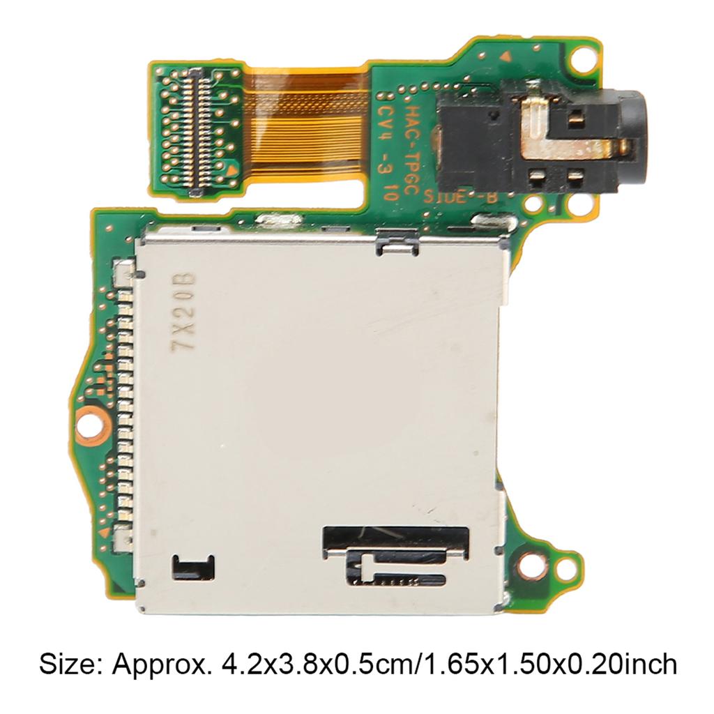 Game Reader Card Slot Cartridge Card Slot Host Reader Tray Earphone Hole Port Fit for Nintendo Switch