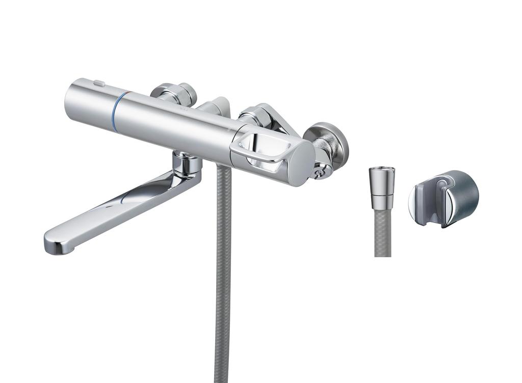 LIXIL INAX Thermostatic Bath Faucet Shower Head Not for General Bathroom Mixed Type RBF-910A (Plated Handle, Included), Areas, Shower,