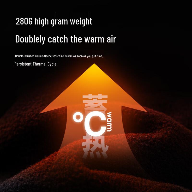 CAMEL Men's Windproof Warm Fleece Jacket