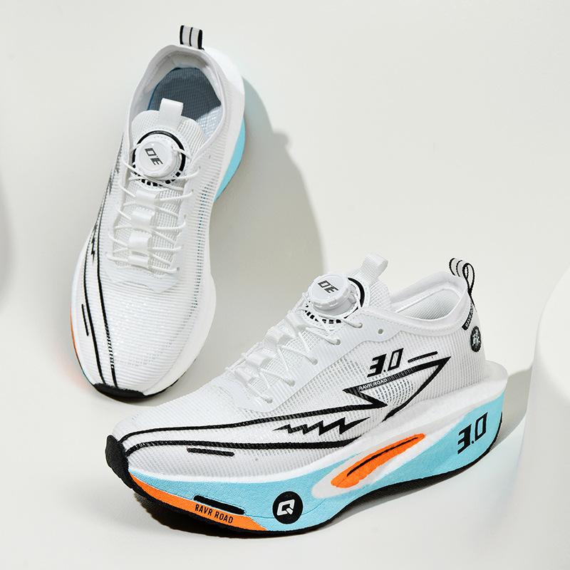 Primary and secondary school students carbon board running shoes professional competitive sports shoes physical education class lightweight