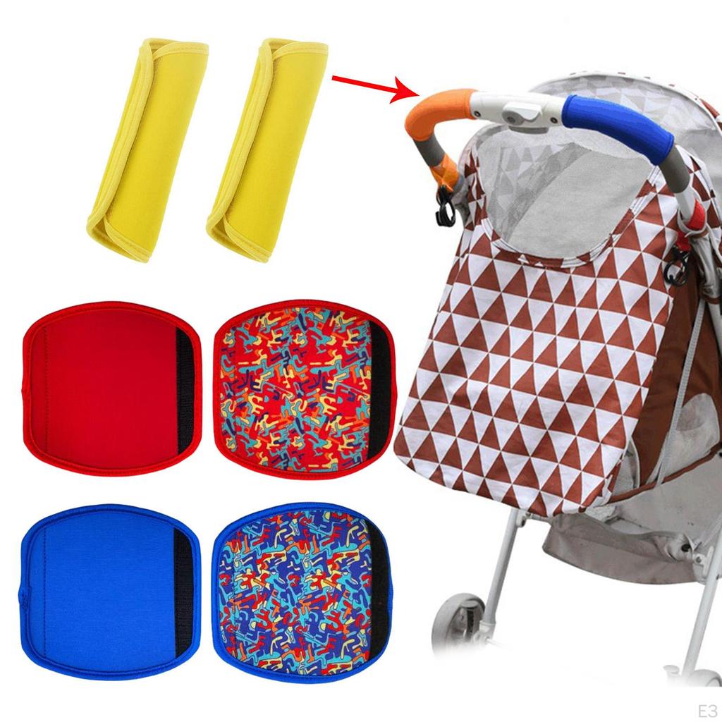 Removable Washable Dustproof Stroller Handle Armrest Covers for Suitcase