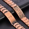 Eagle Double-Row Magnetic Red Copper Men's Bracelet
