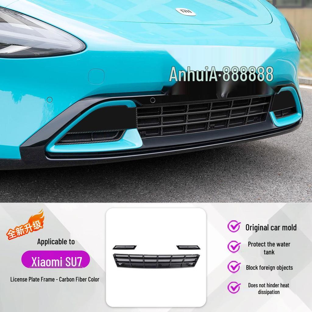 Xiaomi YU7/SU7 Grille Insect Net: Front Air Intake Dust Protection & Exterior Modification