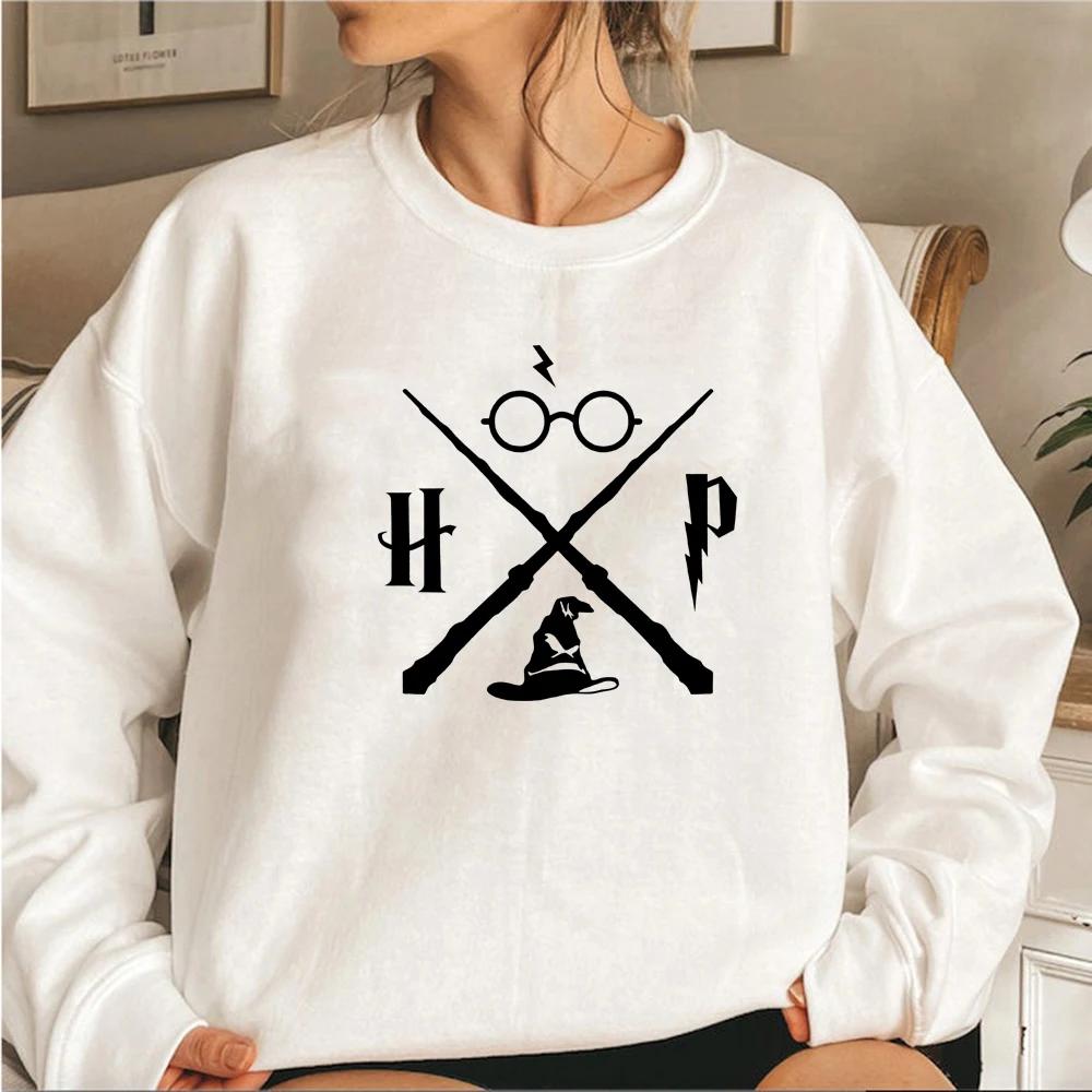 Mikina Wizard Hat Mikina Wizard Wand Mikina HP Pulovry s dlouhým rukávem Unisex mikiny s grafikou Mikiny Magic School Streetwear Top