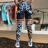 New Arrival Stretch-Fit High-Waisted Butt-Lifting Workout Trousers for Women Leopard Print Yoga Pants