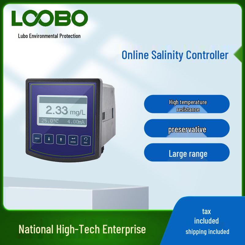 High-Precision Online Salinity Meter for Seawater Aquaculture - Inductive Water Quality Analyzer