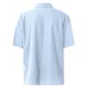 Men'S Casual Lapel Beach Holiday Wear Fashion Shirt Short-Sleeved Shirt