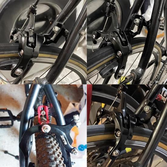 Road Bicycle Middle support Brake Clamp Rustproof Anti-Oxidation Easy Install V Brake C Clip Extension Seat Bike Supplies