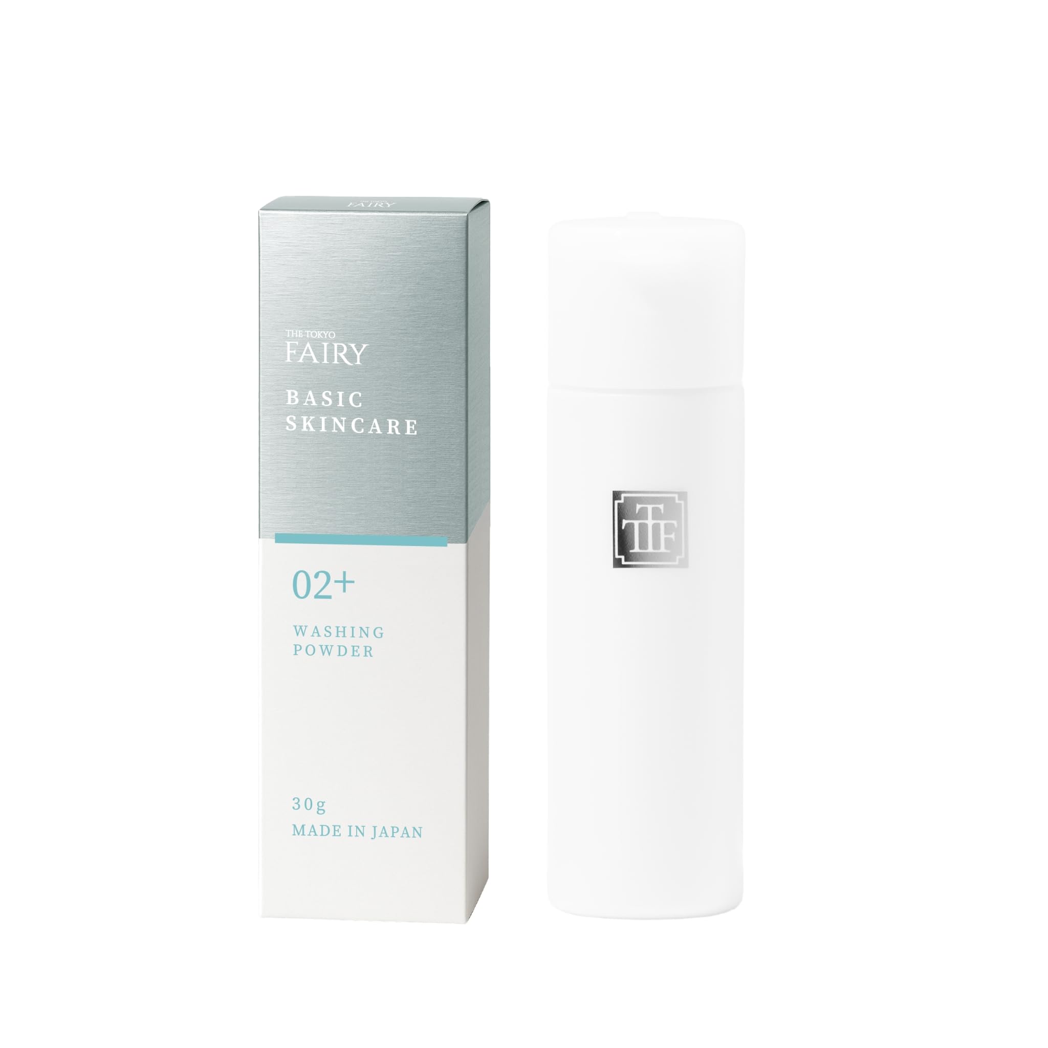 Enzyme facial cleansing powder with papain enzyme. For pore care, exfoliation, and brightening. Amino acid-based formula for moisturizing and