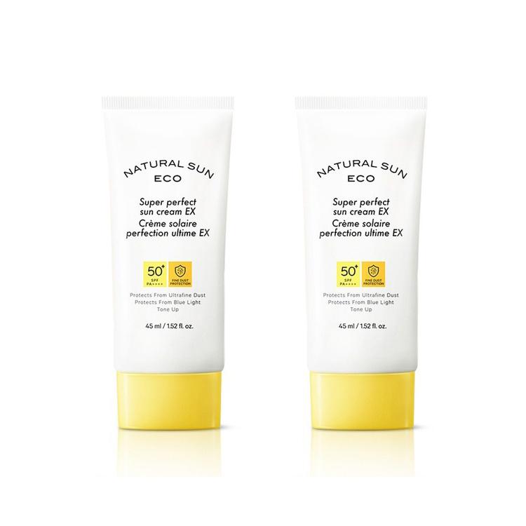 The Face Shop Crema solare Natural Sun Eco Super Perfact 45 ml (3 opzioni)