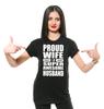 Camiseta Esposa Orgulhosa Camiseta Unisex Presente para Esposa Presente de Aniversário Camiseta Engraçada Camiseta Unisex