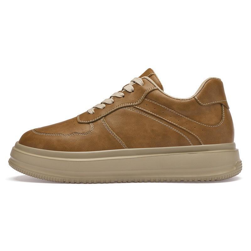 Men's Height-Enhancing Platform Shoes - 8CM or 6CM Elevation, Thick Sole, Casual Sports Style