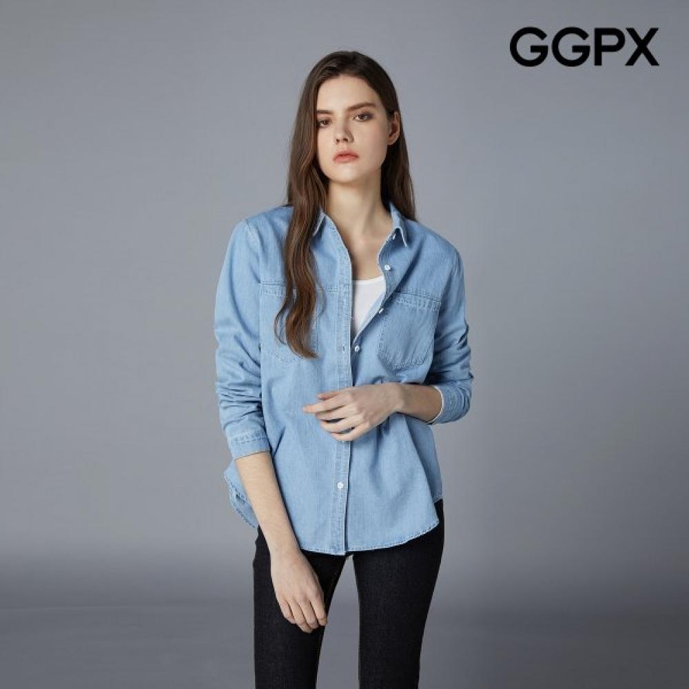 Standard Fit Denim Shirt Gohsha27f navy/F