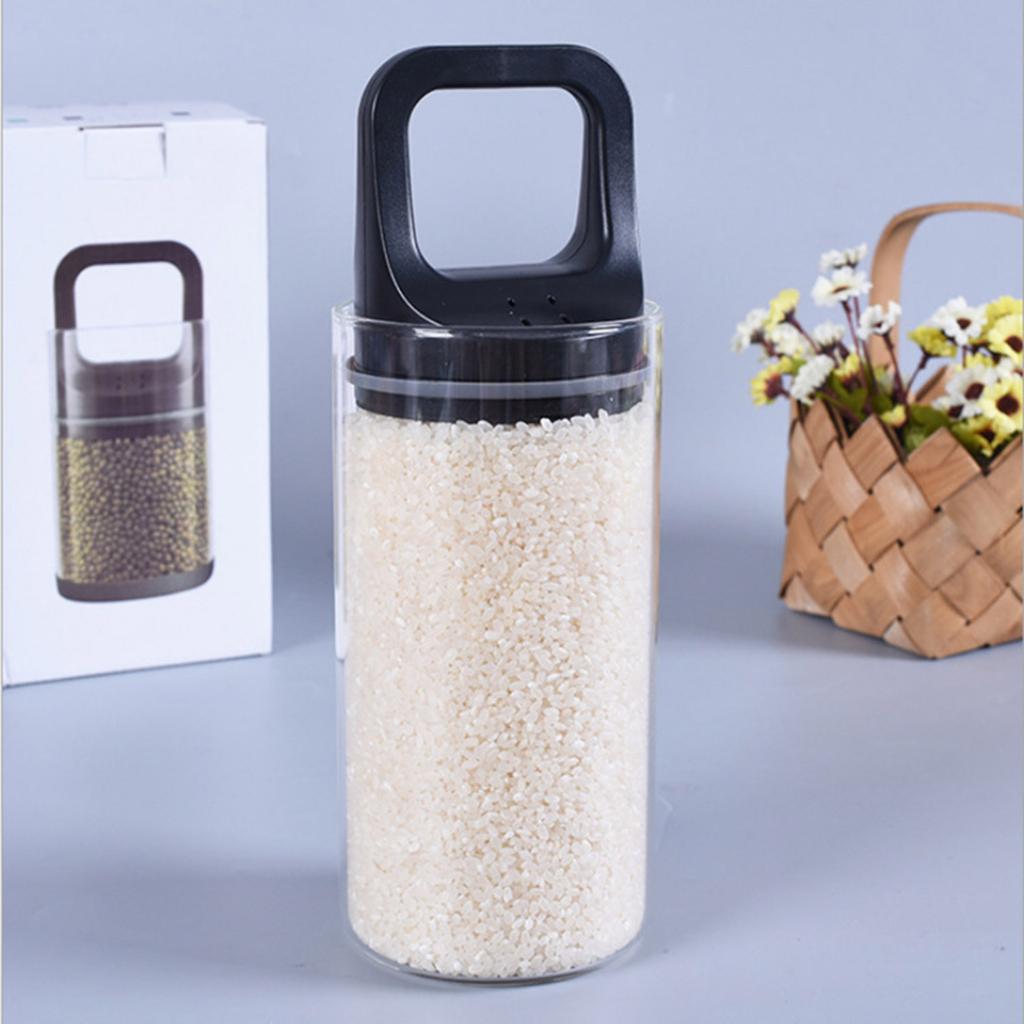 Large Capacity Glass Sealed Jar Quality Container for Ingredients Multifunctional Glass Food Preservation Canister