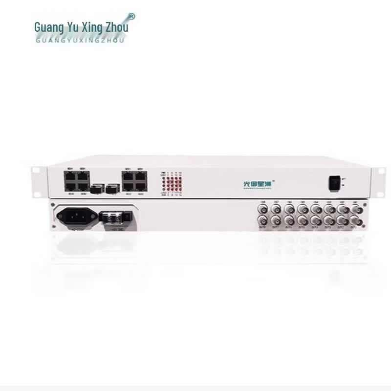 GY-8E14GE 8E1+4GE PDH Fiber Optic Transceiver