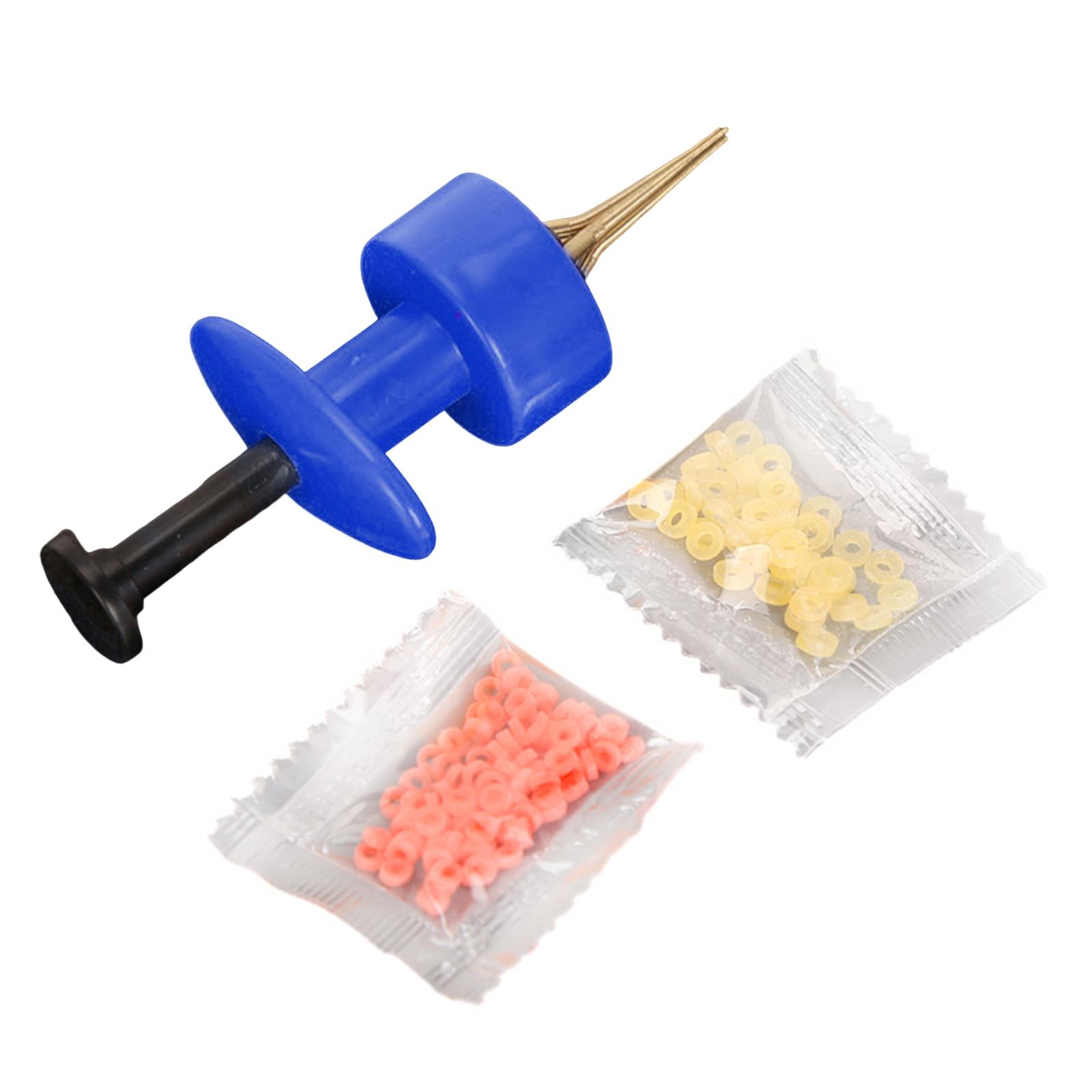 

Portable Fishing Baits Light Weight Clip Live Maggots Quick Feeding Hook Clip Bloodworm Clip Fishing Tackle Accessory синий