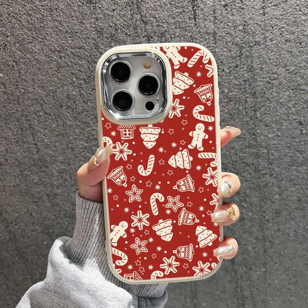 N115 Веселый рождественский дизайн С Новым годом Мягкие чехлы для телефонов iPhone 16Pro — фото 12