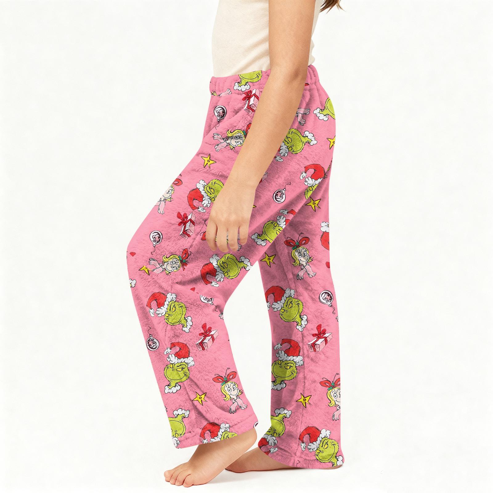 

Children s Pyjamas Bottoms Printed Soft Comfortable Pyjama Children s Winter Pants 100