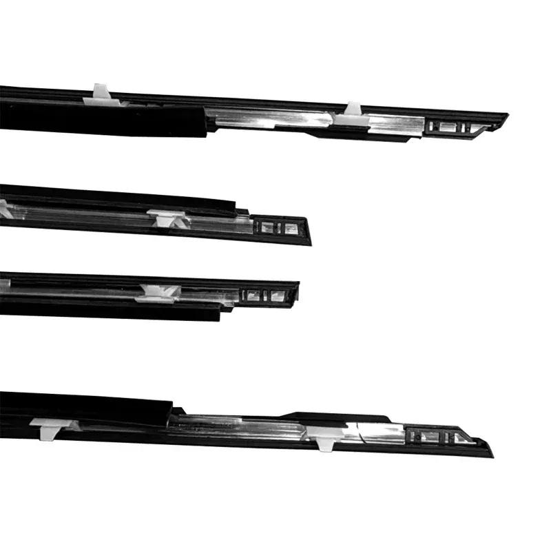 4Pcs Window Glass Seal Strip 75710-60021 For Toyota Land Cruiser LC80 FZJ80 LX450 1990-1998 Weatherstrip Seal Belt Moulding Trim