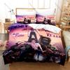 Popular Madds Design Duvet Cover + 2 Pillowcases, Stylish Modern Bedding Set All Season Use for Teen and Young Fans