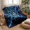Manchester City Theme blanket Soft Flannel Blanket Plush Throw Blanket Cozy Sofa Bed Blanket for Home Decor