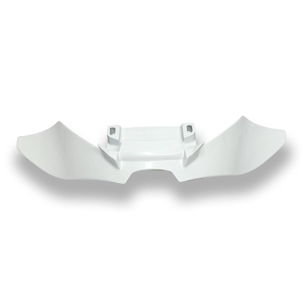 For YAMAHA R7 2022-2025 Motorcycle Beak Winglet Downforce Naked ABS Plastic Frontal Spoilers Front Lower Lip Spoiler Fixed Wing