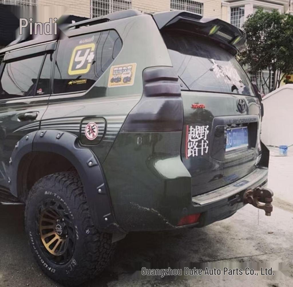 Toyota Prado LC50 (2014-2017) Wide Fender Flares with Rivets