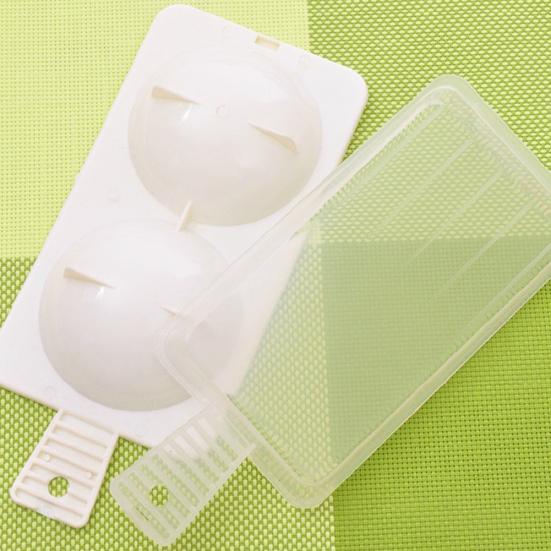 2 Slots Creative Microwave Oven Moisture Egg Steamer Poacher Cooker Kitchen Tool