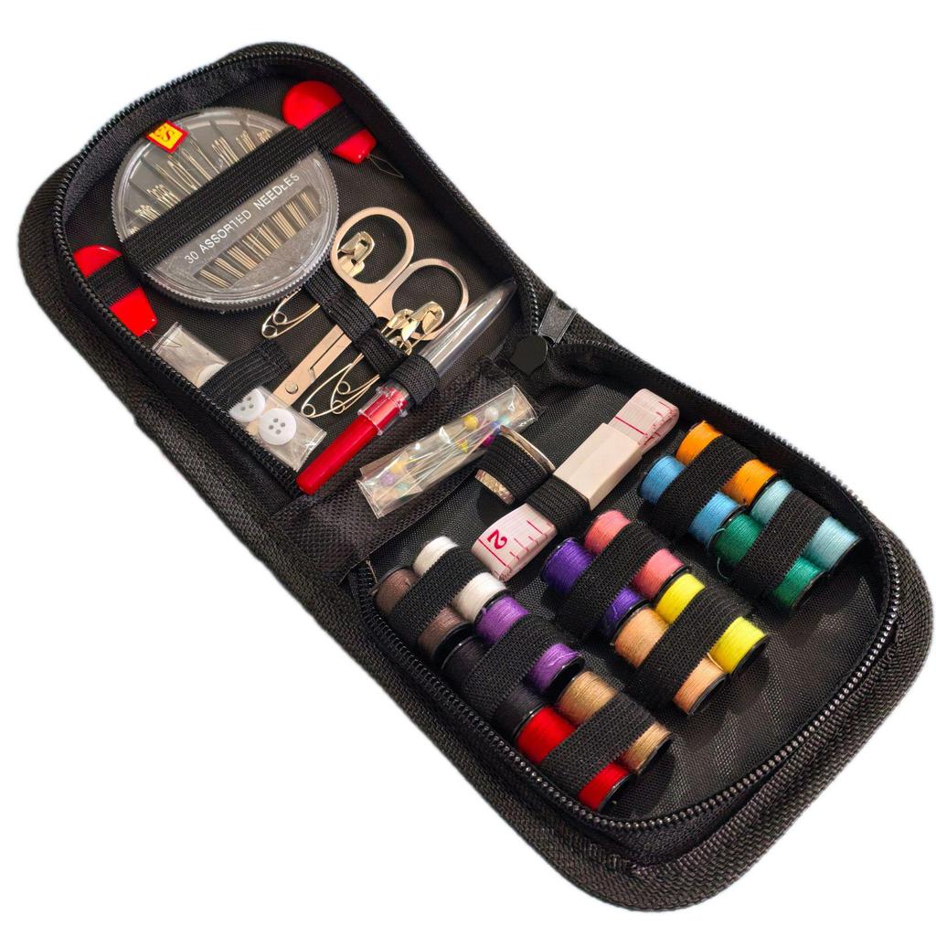 Portable Needle and Thread Kit - Home DIY Sewing Tool Set, Household Sewing Box
