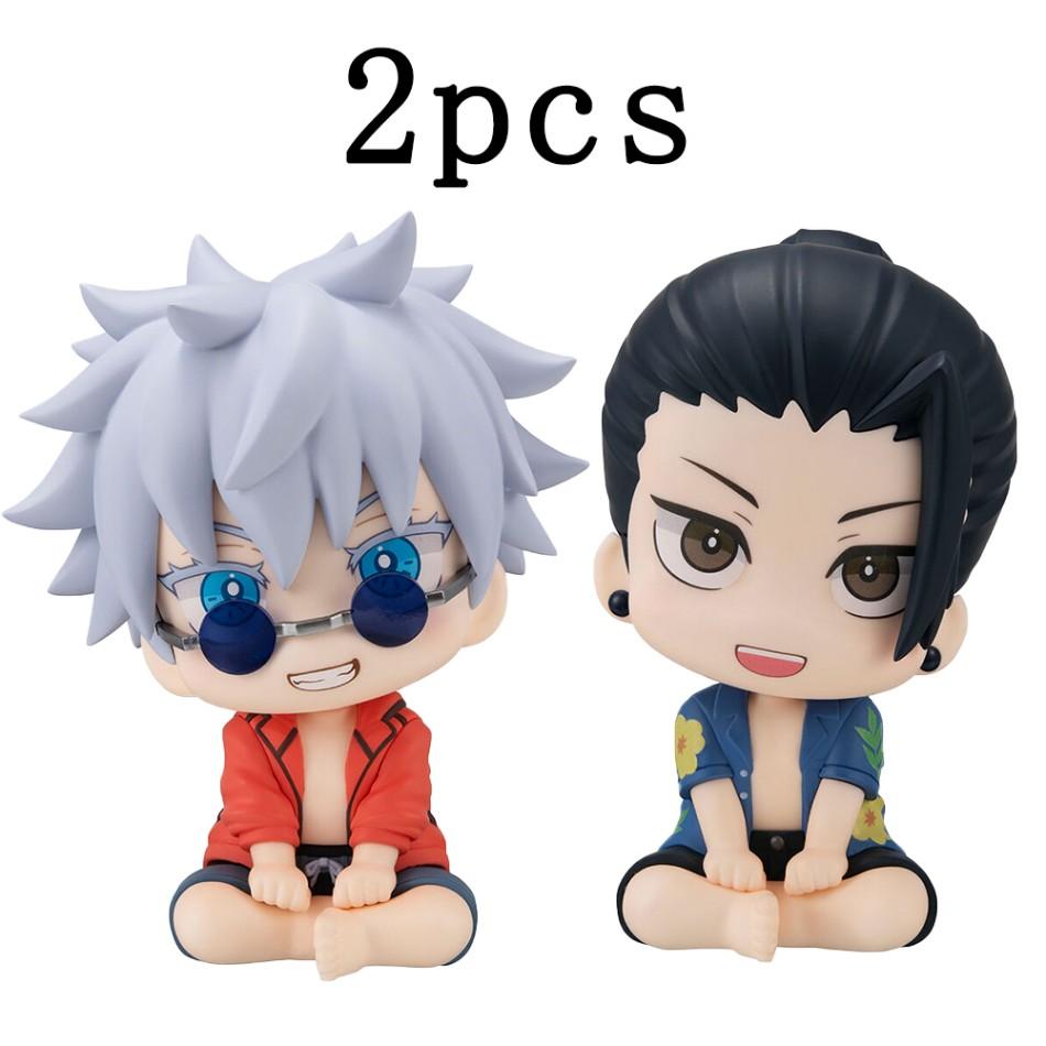 10cm jujutsu kaisen figure suguru geto & gojo satoru action figures anime model statue collection model  toys birthday gifts