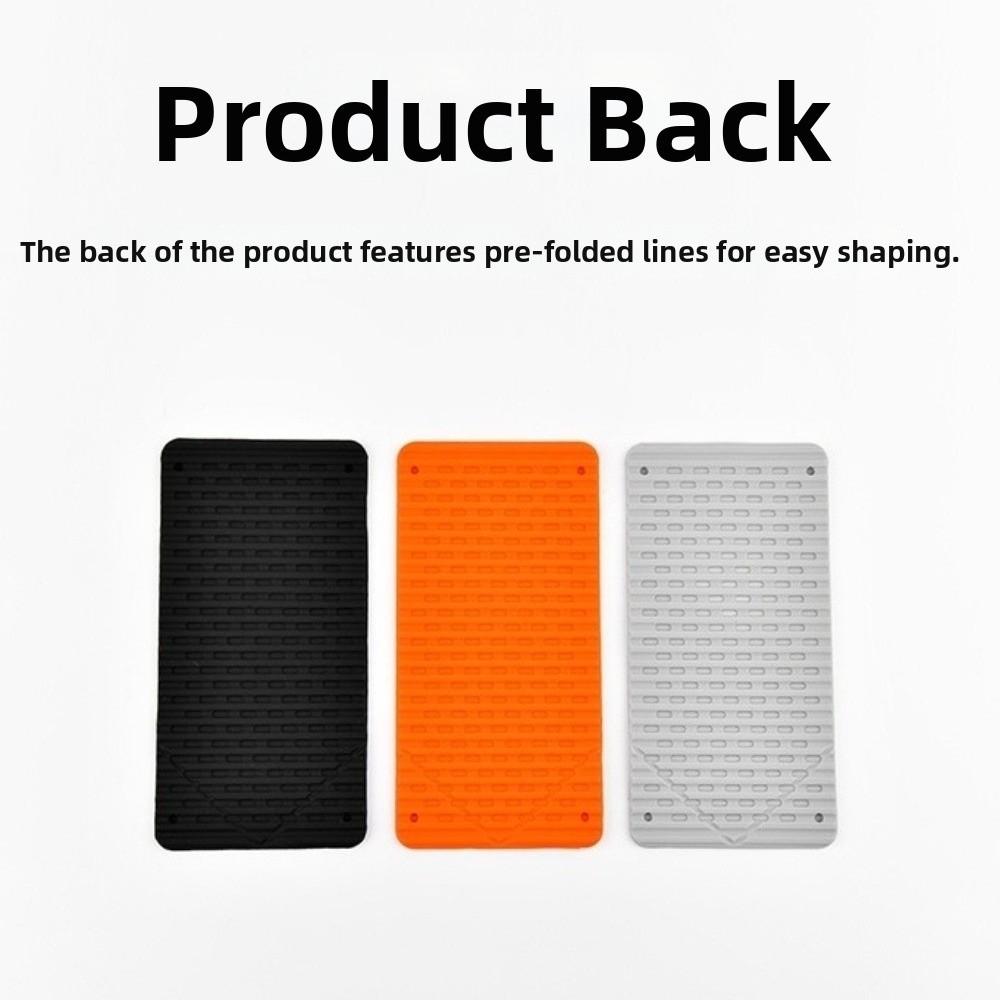 Adjustable Foldable Silicone Phone Holder Flexible Airplane Phone Holder Aluminum Phone Stand