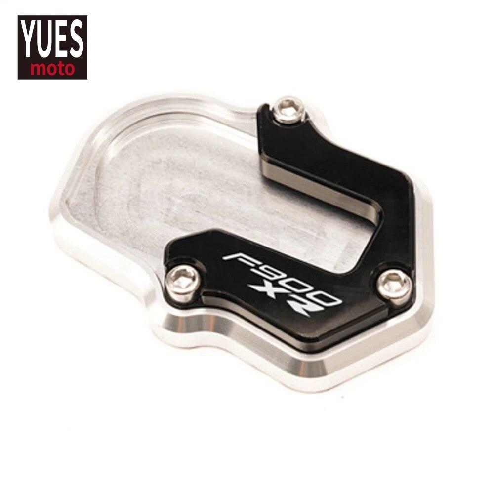 Motorcycle Accessories CNC Aluminum Kickstand Extension Pad For BMW F900R F900XR