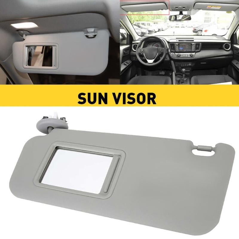 Professional Sun Visors Driver/Passenger Side Sunvisor with Vanity Mirror Auto Accessories 7432033F50B0 Quick Fixing