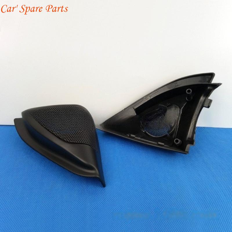 Y4UA Easy Installation Triangle Speakers Cover Enclosure Panel Mounting Frame Improved Sound Suitable for Front Door Tweeters