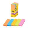 3M Post-it Notes Strong Adhesive Thin Neon Colors 75×25mm 90 Sheets Pads